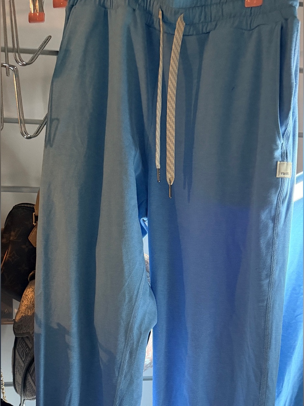 Vuori Light Blue Drawstring Sweatpants